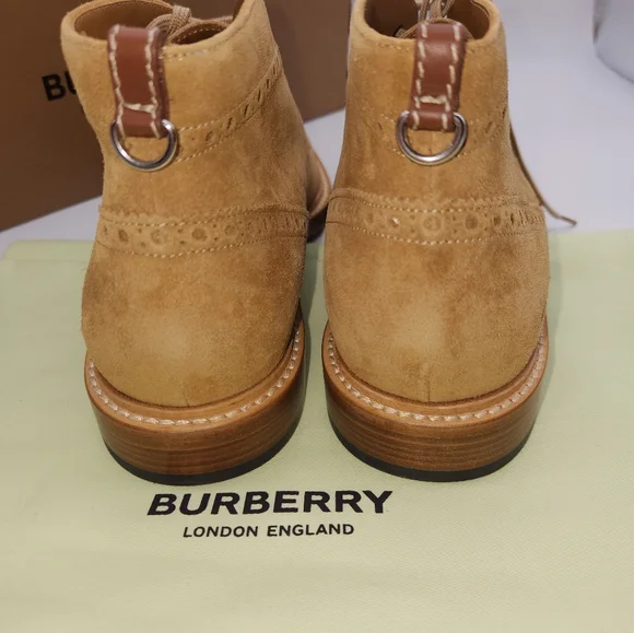 Mens Burberry Suede Boot *Brand New*